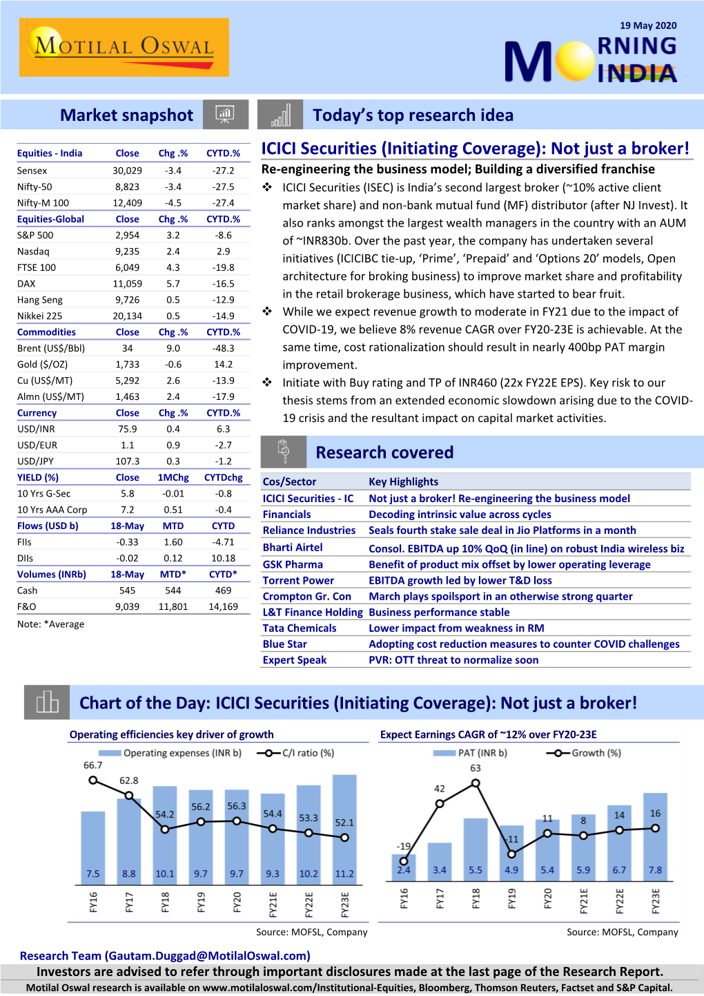 ICICI Securities (Initiating Coverage): Not Just a Broker!