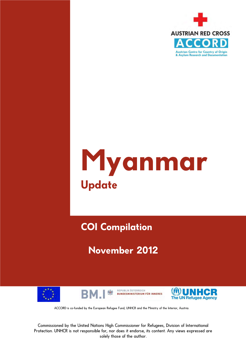 Myanmar Update