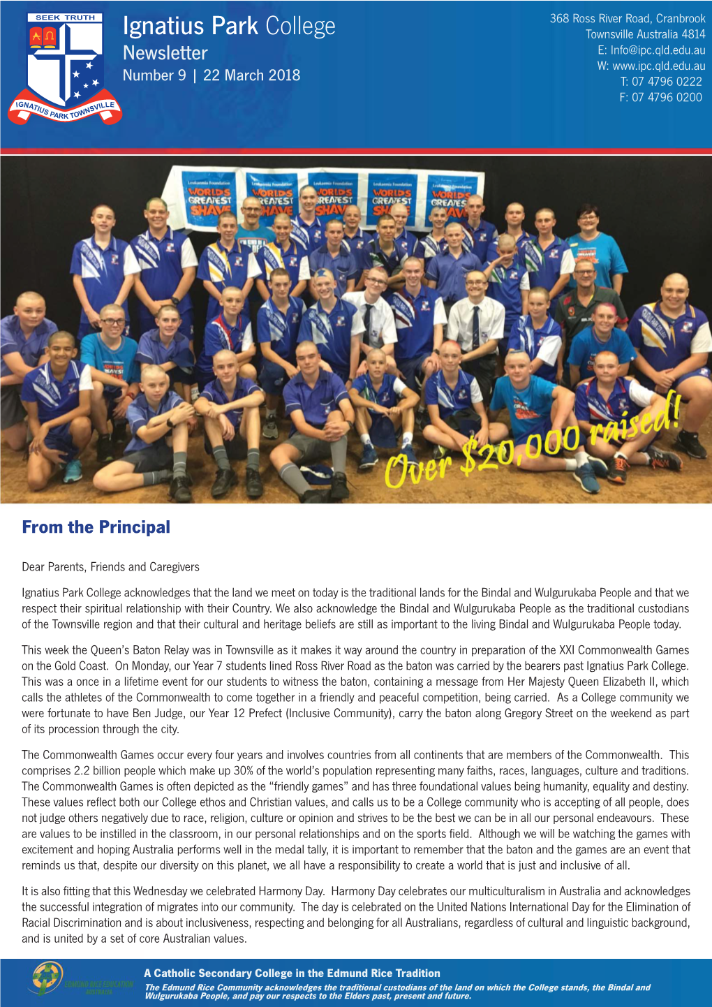 Newsletter Term 1 Week 9 2018.Indd