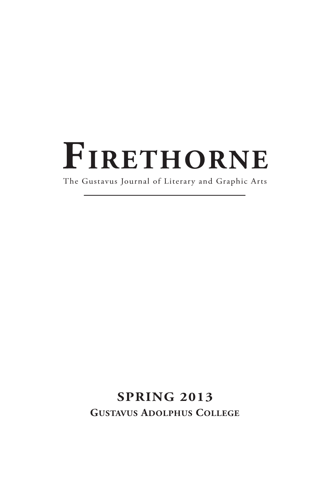 Firethorne-Spring-2013.Pdf