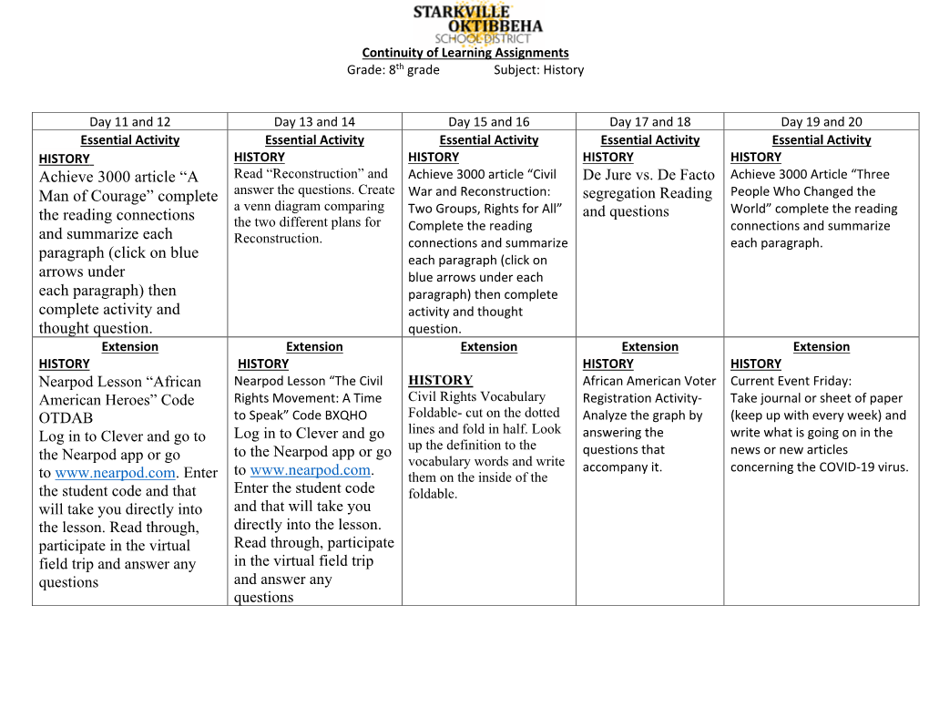 Achieve 3000 Article “A Man of Courage”