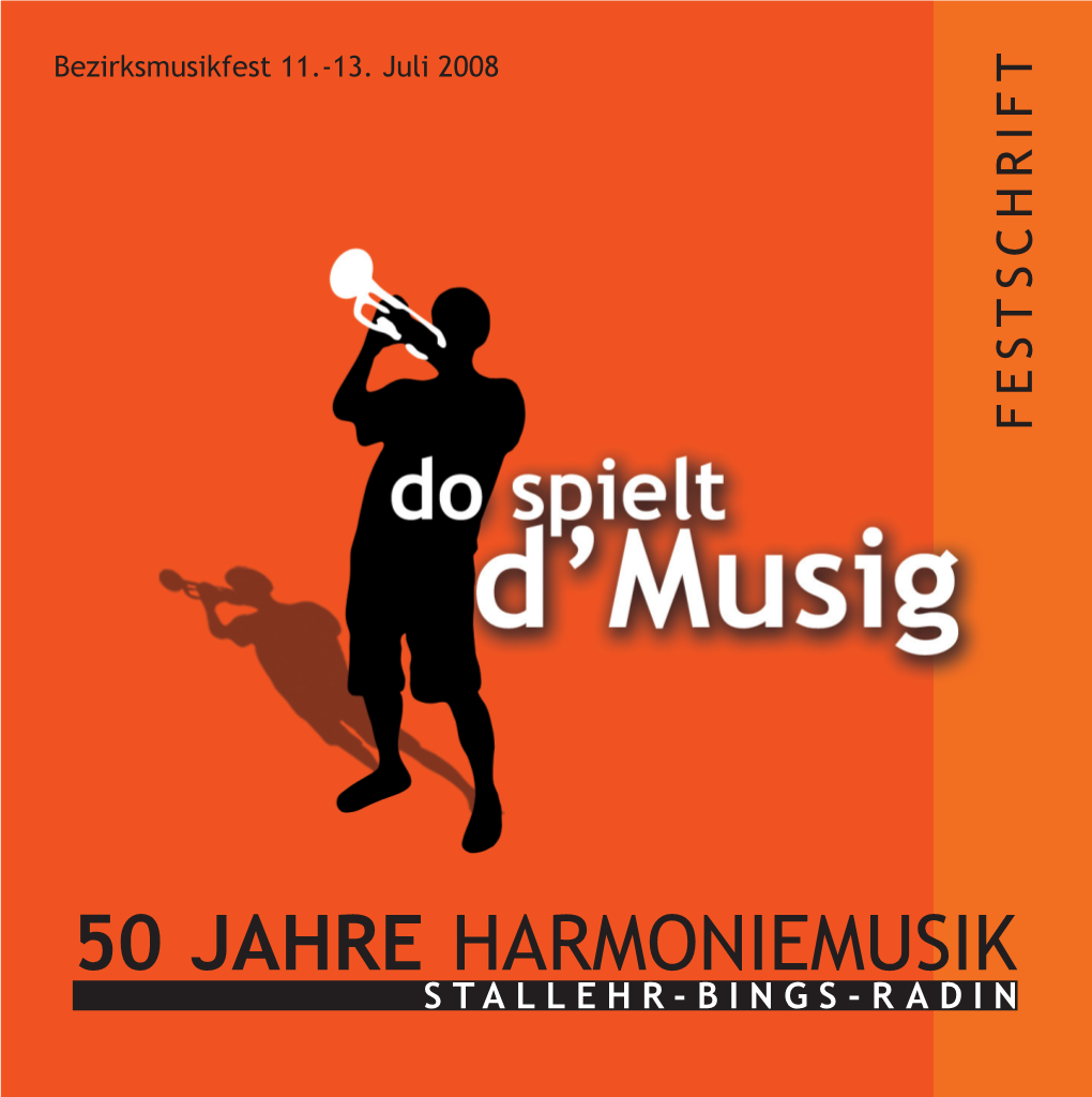 2008 Festschrift Harmoniemusik Stallehr-Bings-Radin