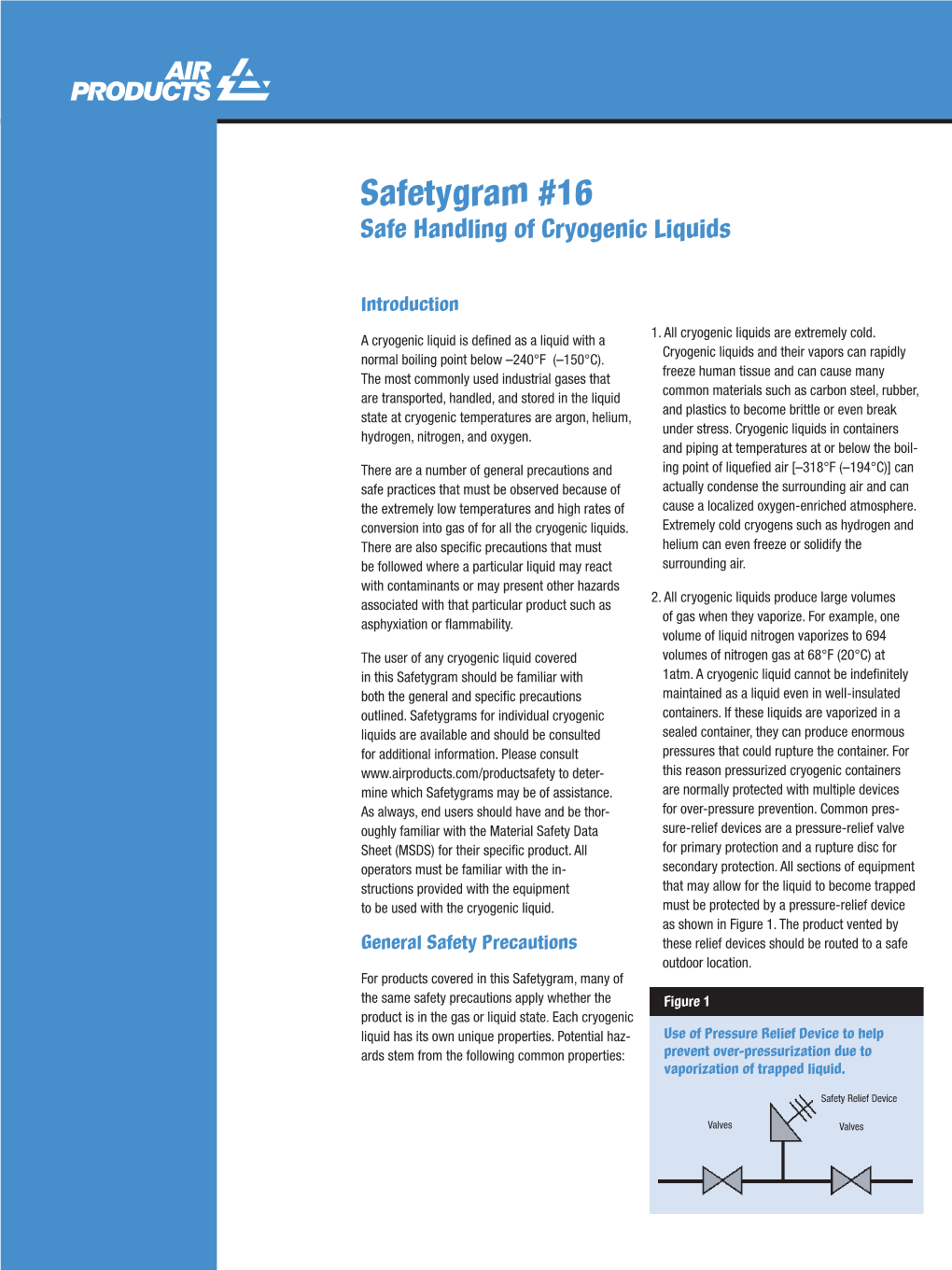 Air Products Safetygram 16