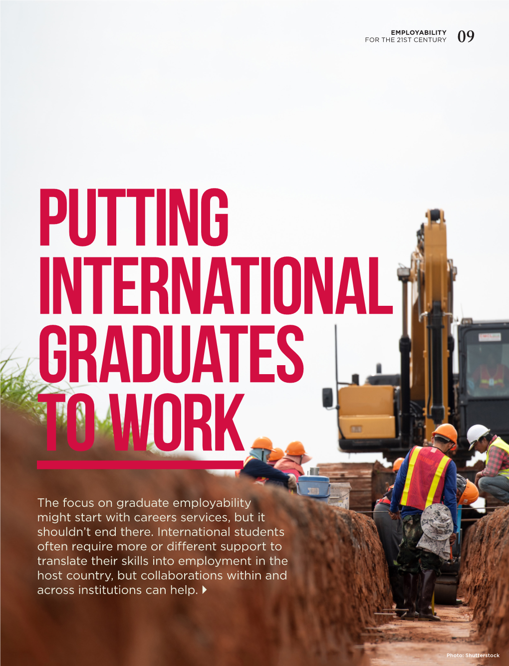 Putting International Graduates to Work