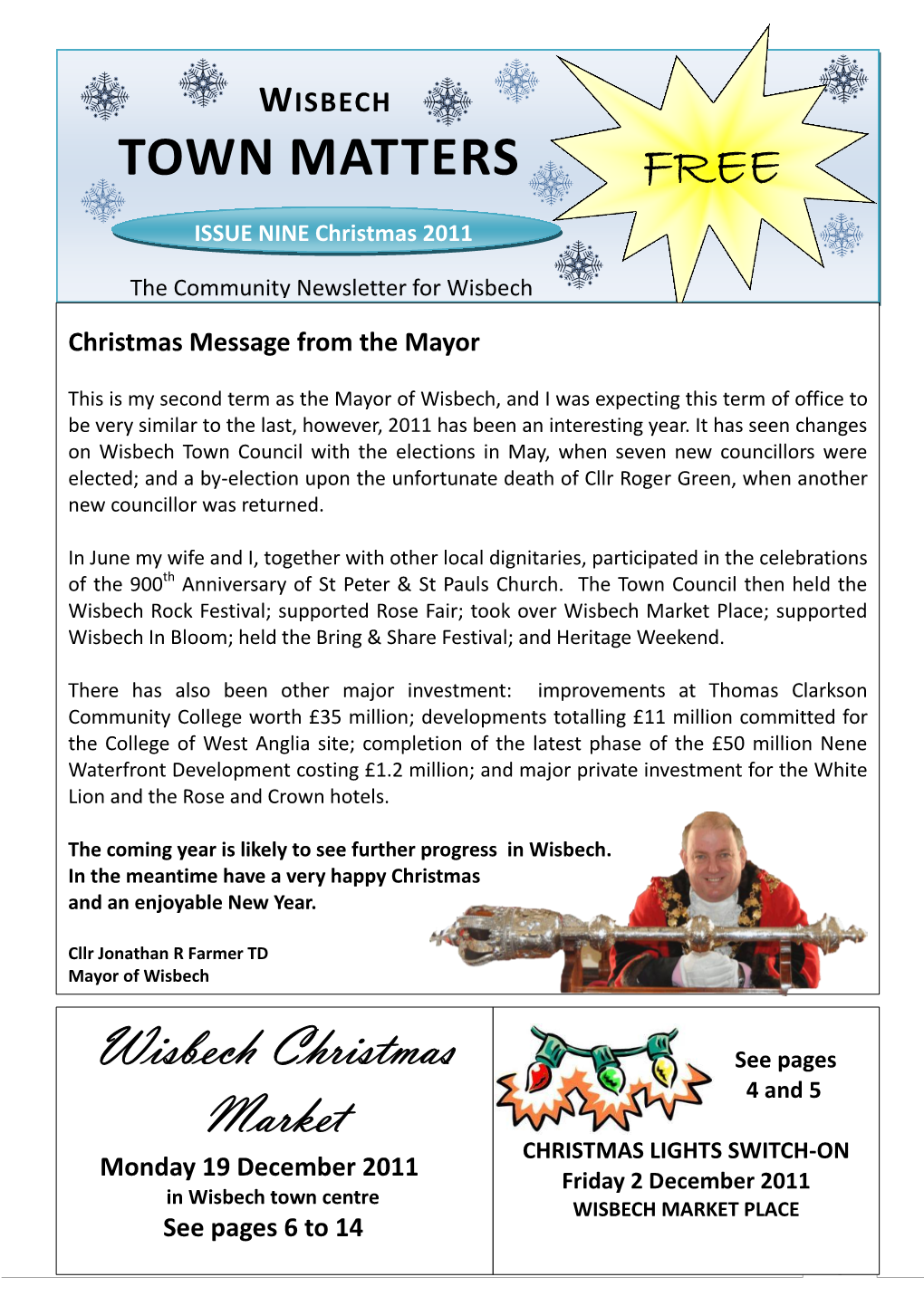 Newsletter Wisbech Town Matters 9