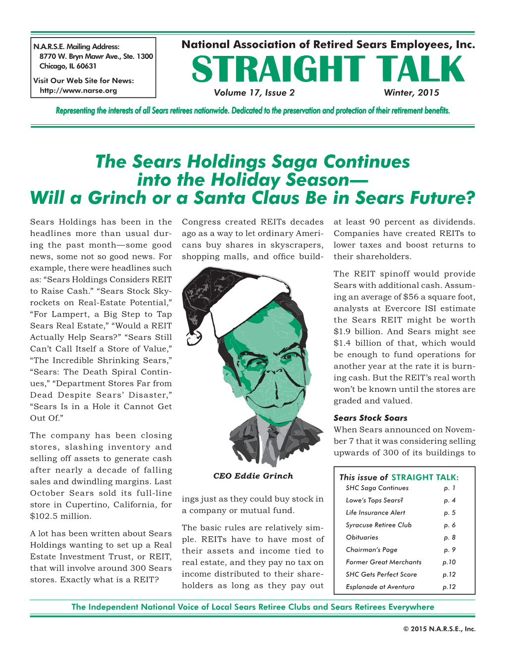 Winter 2015 Issue