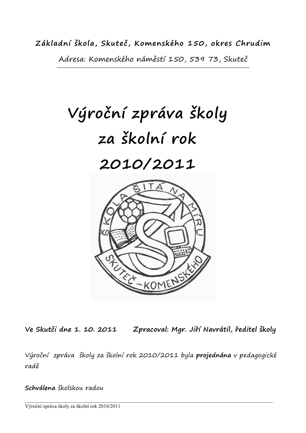 Výroční Zpráva 2010/11