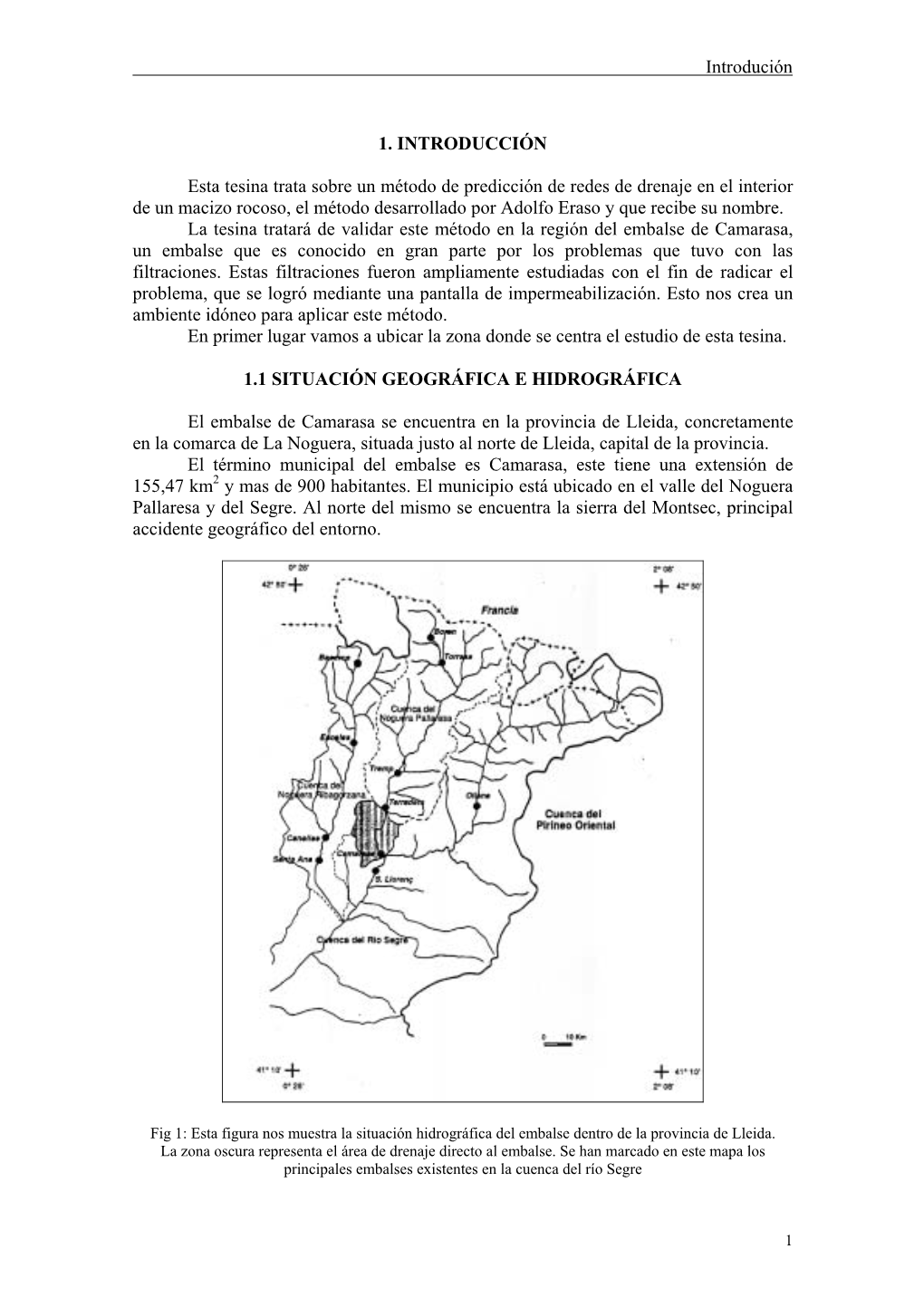 Introdución 1. INTRODUCCIÓN Esta Tesina Trata Sobre Un Método De