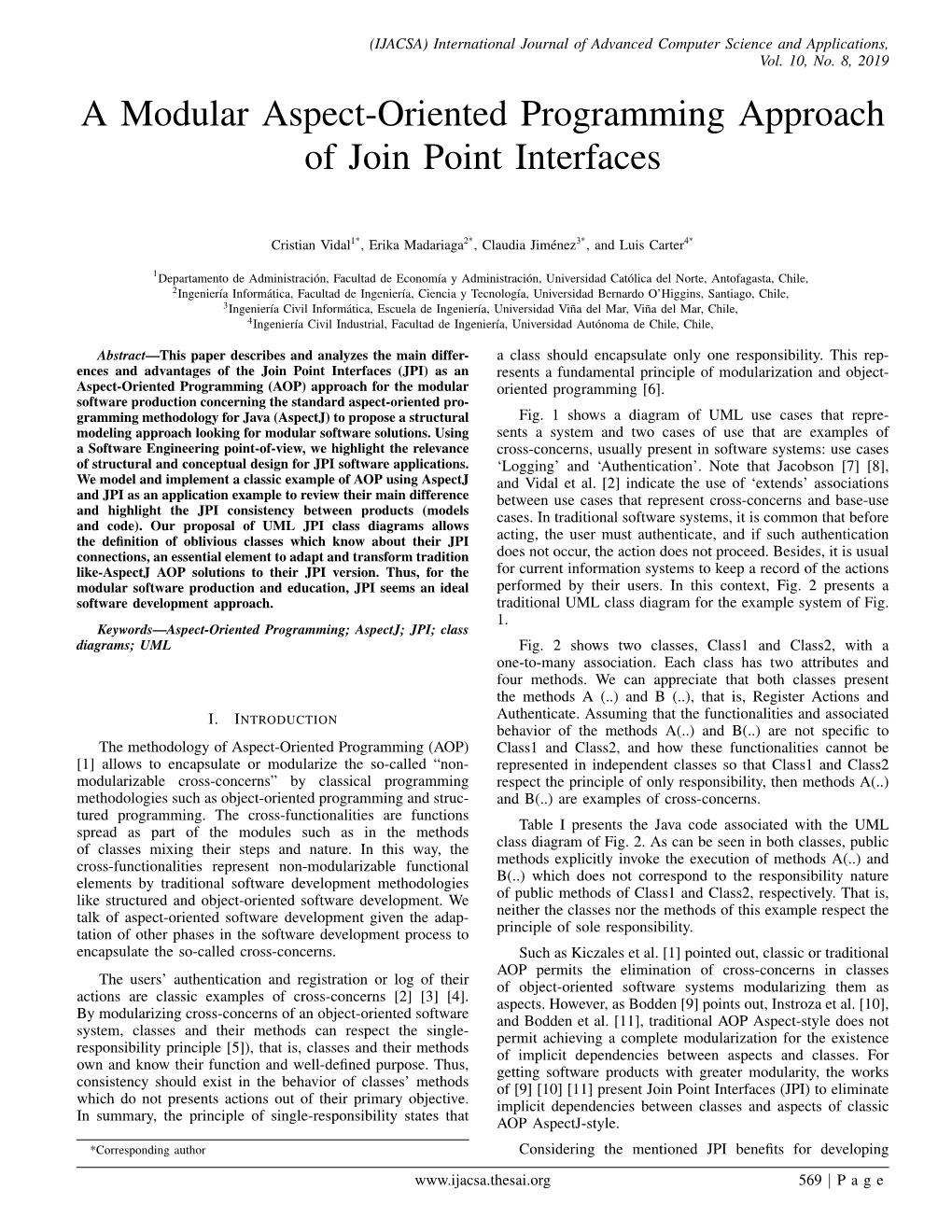 A Modular Aspect-Oriented Programming Approach of Join Point Interfaces
