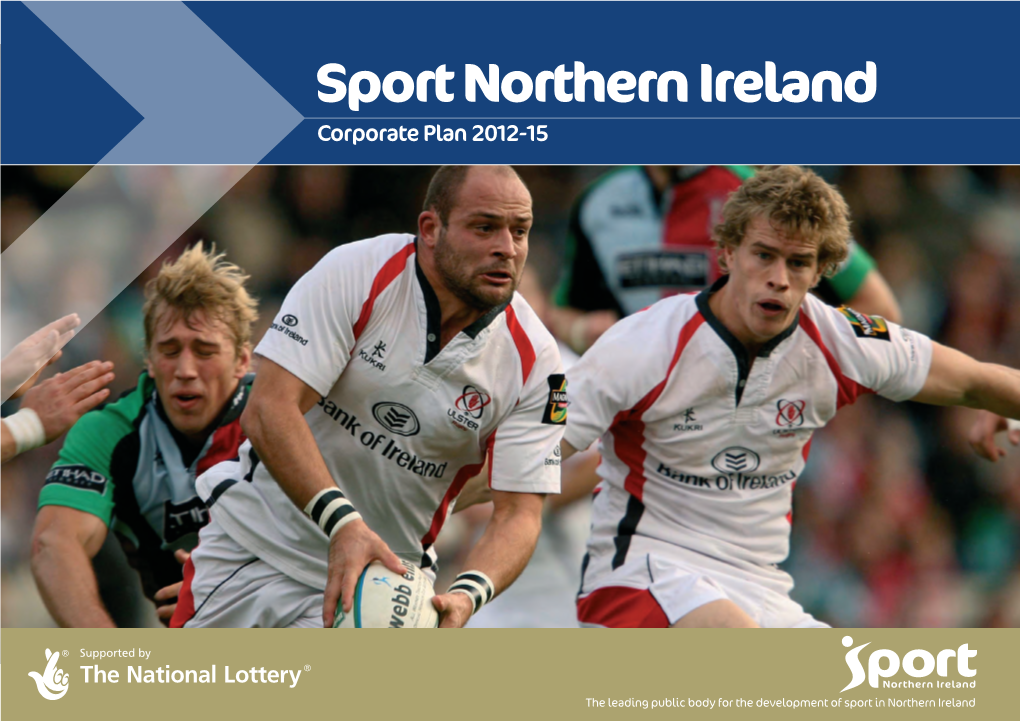 Sport Northern Ireland Corporate Plan 2012-15