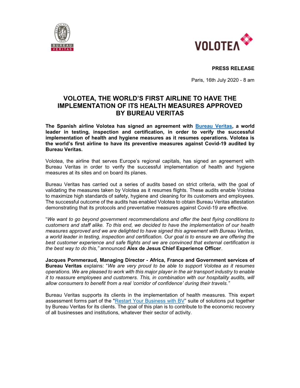 Volotea, the World's First Airline to Have The