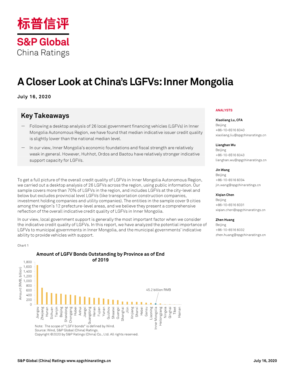 A Closer Look at China's Lgfvs: Inner Mongolia