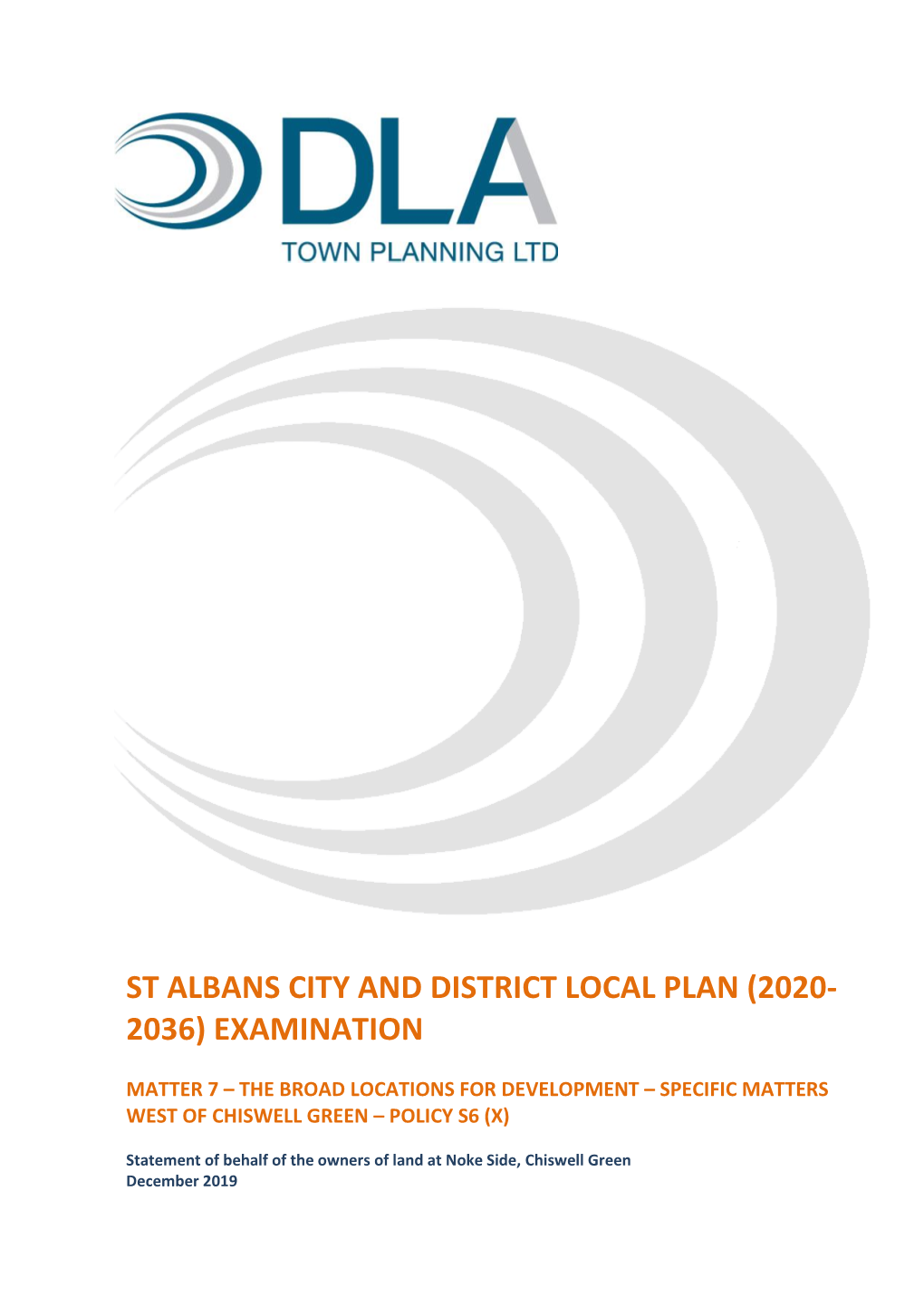 St Albans City and District Local Plan (2020- 2036) Examination