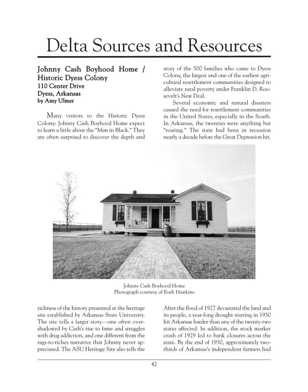 Delta Sources and Resources