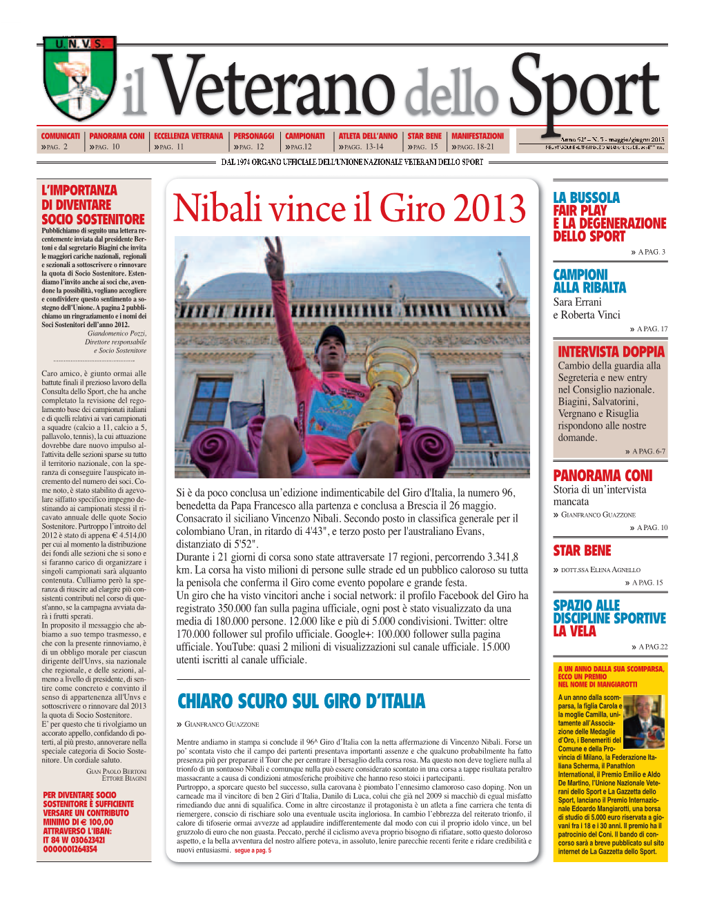 Nibali Vince Il Giro 2013