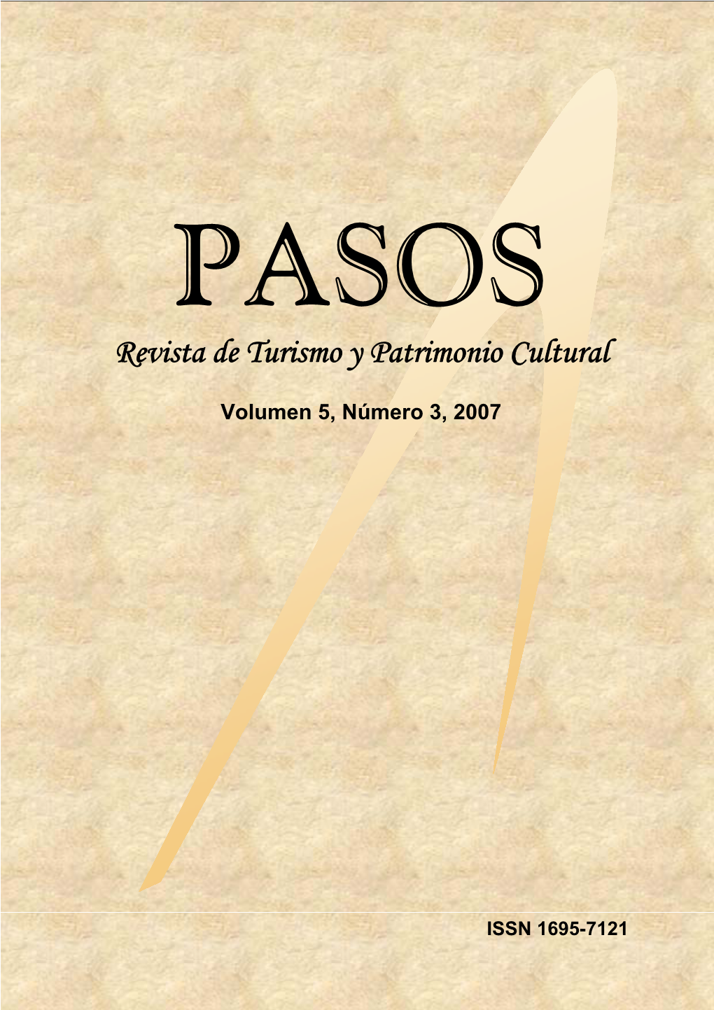 Revista De Turismo Y Patrimonio Cultural