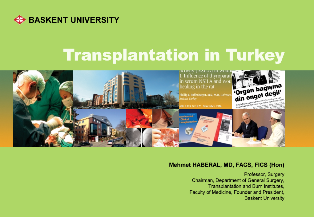 Transplantation in Turkey