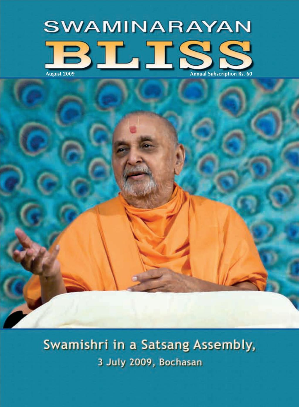 Swaminarayan Bliss August 2009