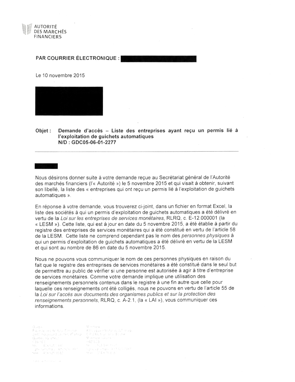 Décision En Accès Et Documents (Pdf