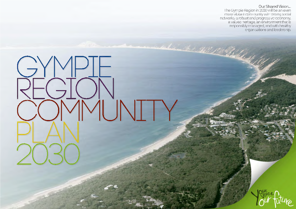 Gympie Region Community Plan 2030