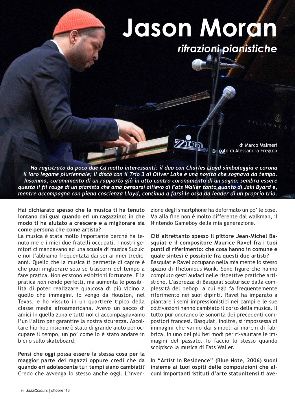 Jazzcolours -- Email-Zine Di Musica Jazz