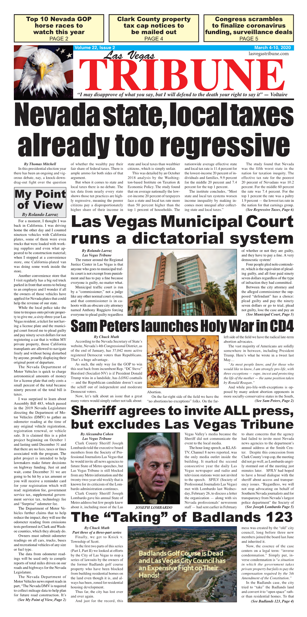 Las Vegas Municipal Court Runs a Dictatorial System