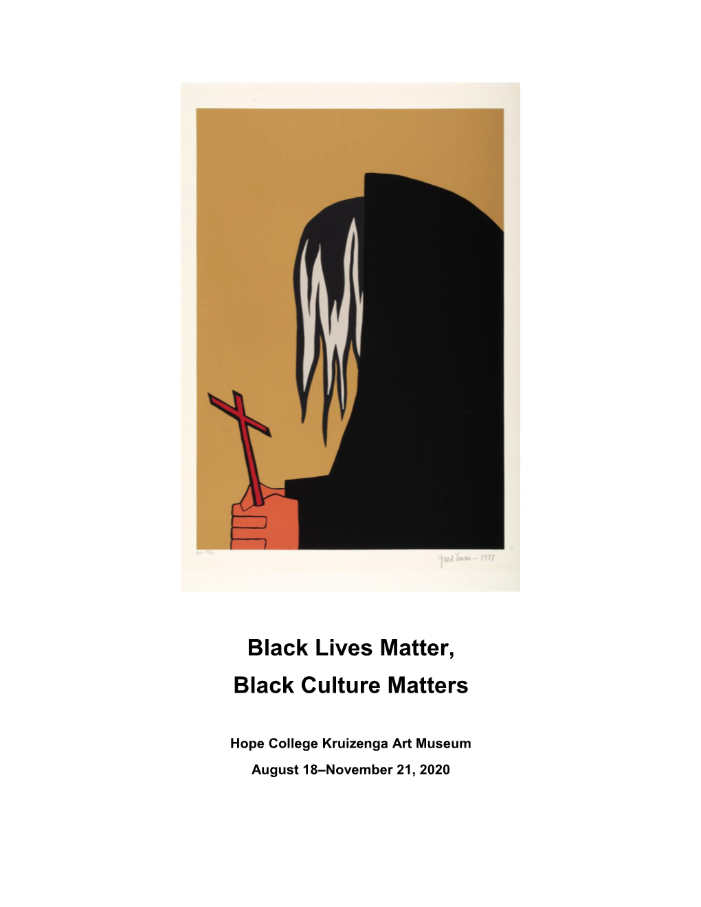 Black Lives Matter, Black Culture Matters