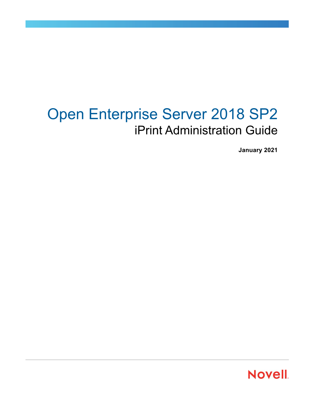 OES 2018 SP2: Iprint Administration Guide