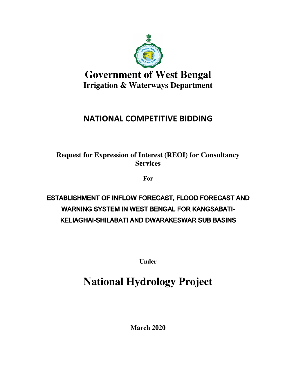 National Hydrology Project