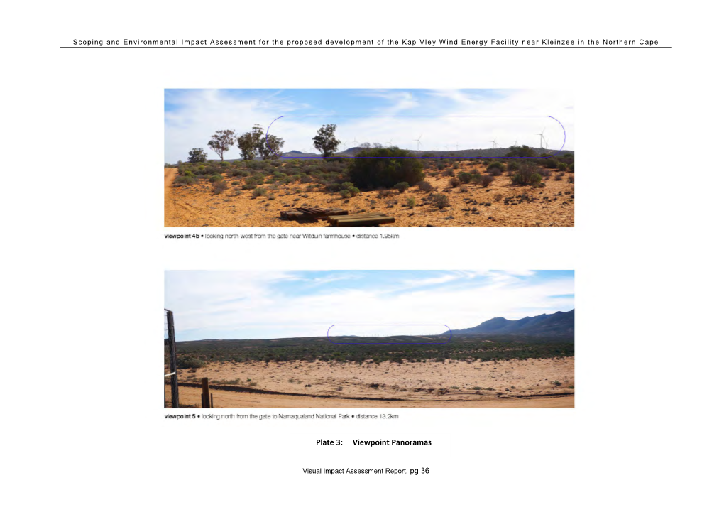 Plate 3: Viewpoint Panoramas