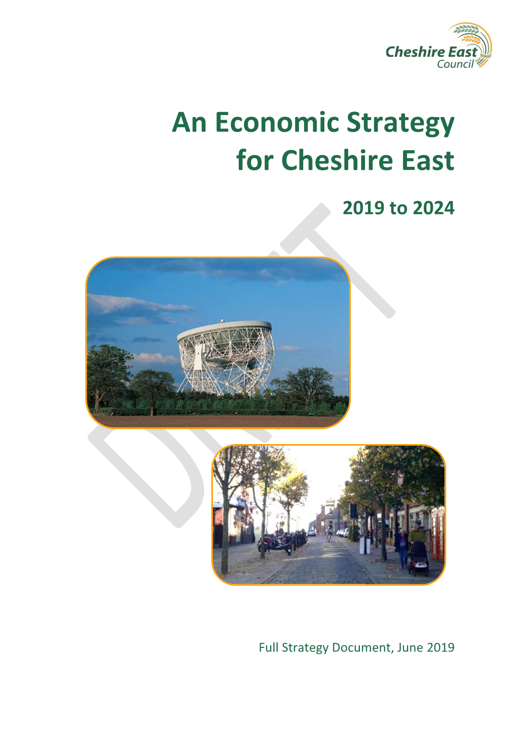 CE Draft Economic Strategy