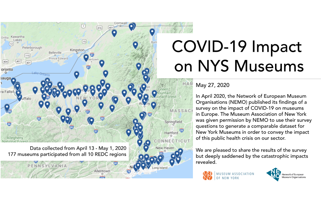 COVID-19 Impact on NYS Museums