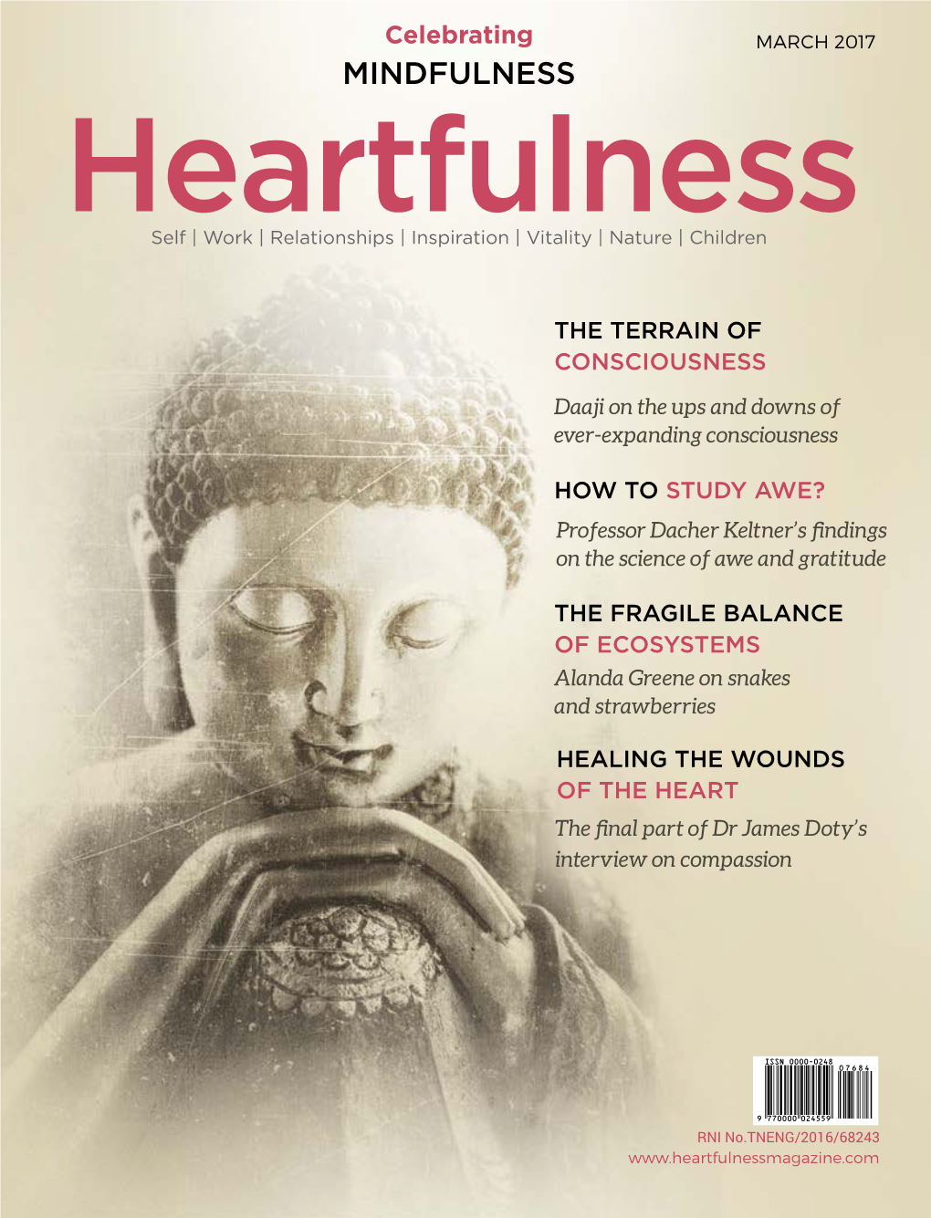 MINDFULNESS Heartfulness Self | Work | Relationships | Inspiration | Vitality | Nature | Children