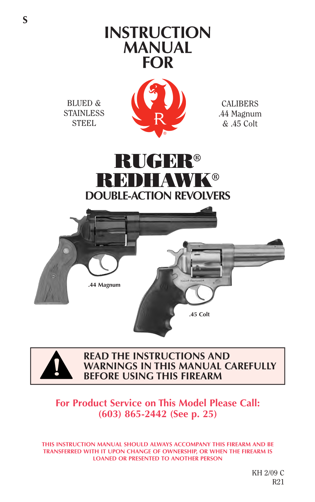 Ruger® Redhawk® Double-Action Revolvers