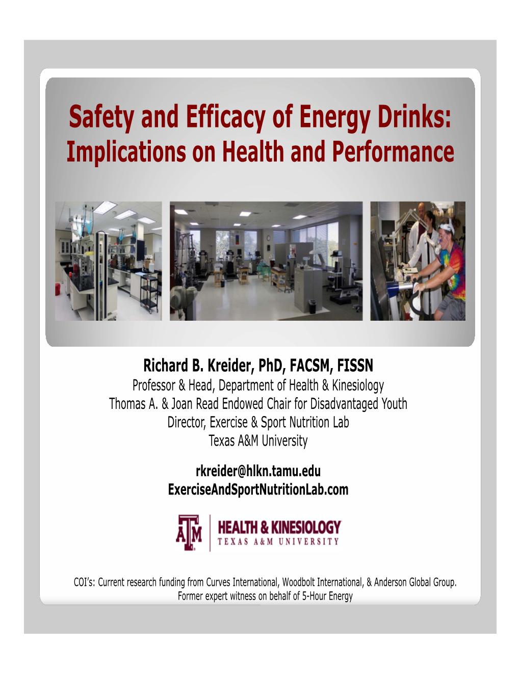 Energy Drinks: Implications on Health and Performance