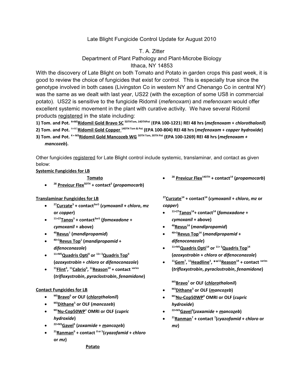 Department of Plant Pathology and Plant-Microbe Biology