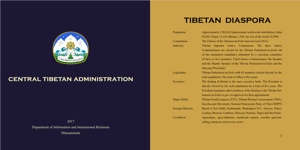 Tibetan Diaspora