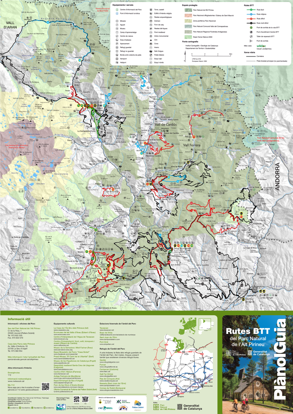 Rutes BTT Del Parc Natural De L'alt Pirineu