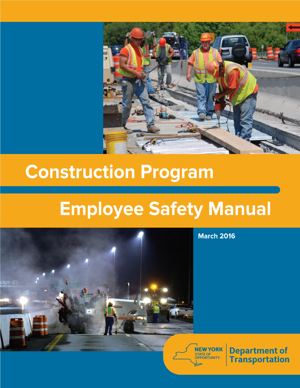 Construction Program Employee Safety Manual