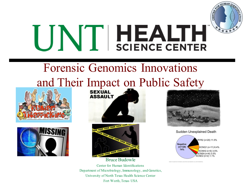 Forensic Genomics Innovations and Their Impact on Public Safety