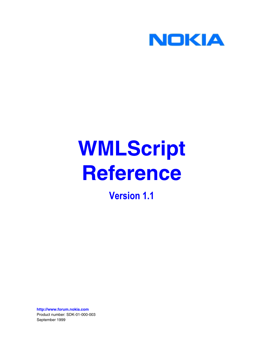 Wmlscript Reference Version 1.1