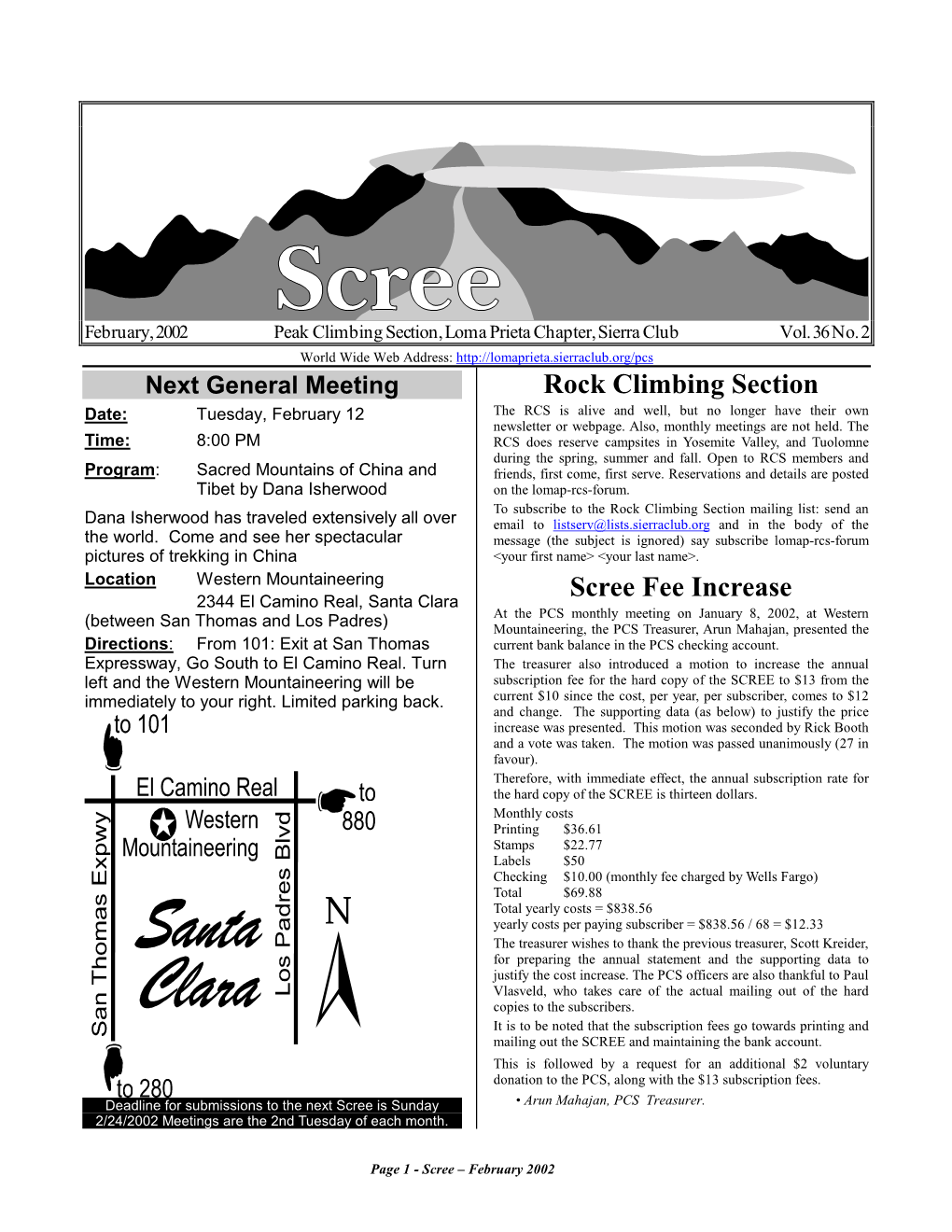 February 2002 Scree