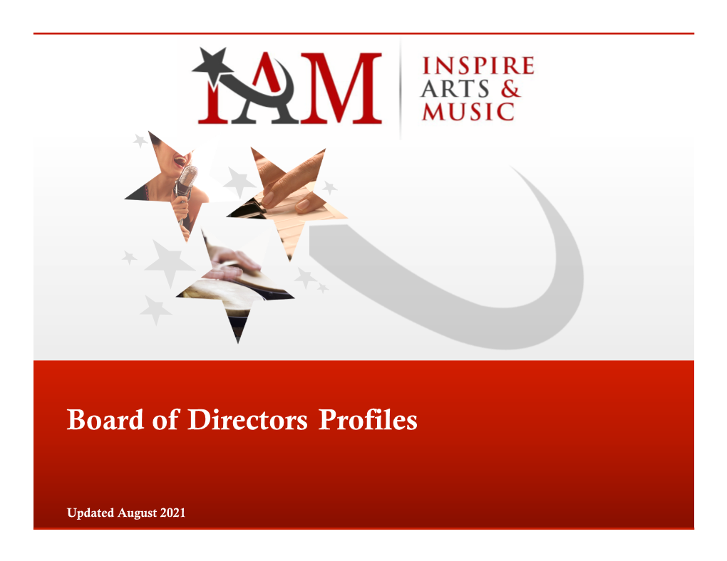 Board of Directors Profiles