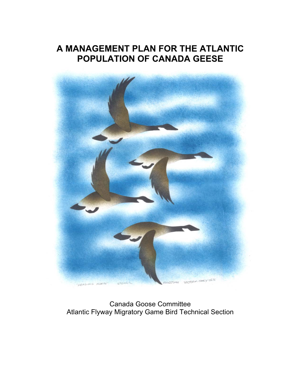 Atlantic Population of Canada Geese