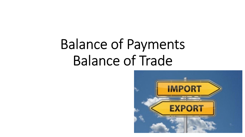 Balance of Trade-Payments-0.Pdf