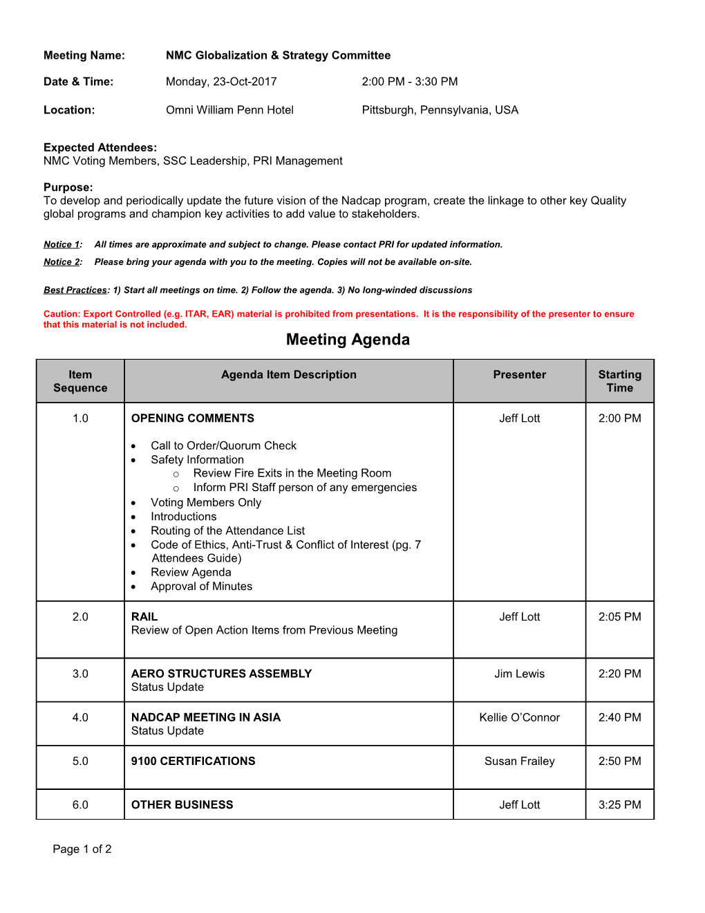 Team Meeting Record s1