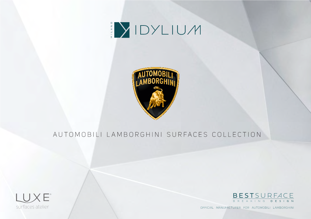 Automobili Lamborghini Surfaces Collection