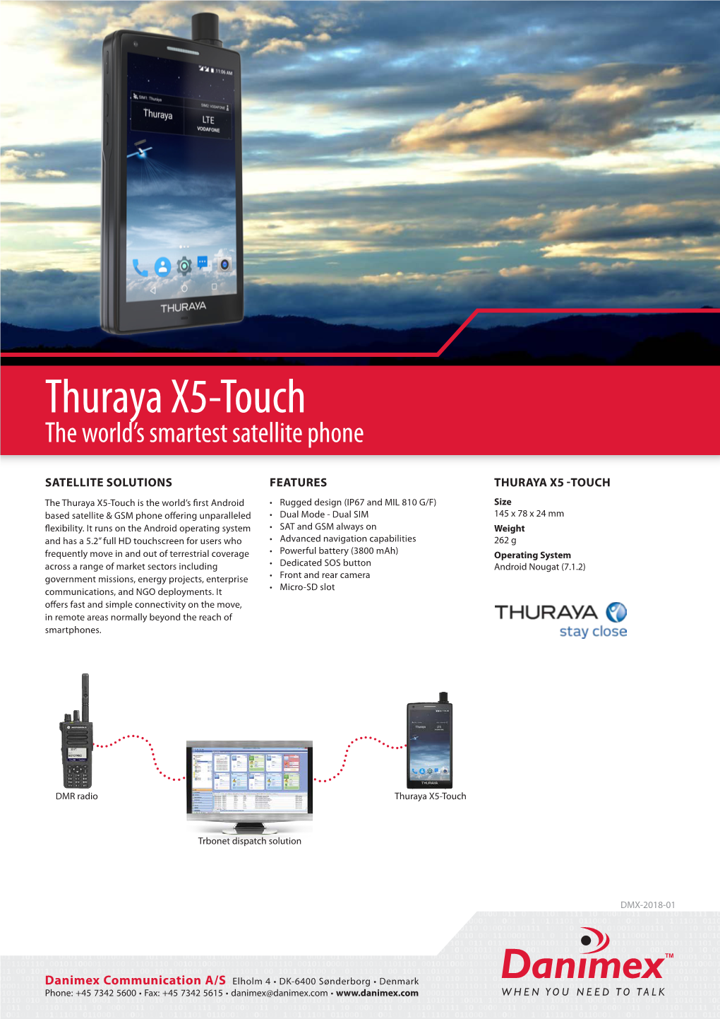 Thuraya X5-Touch the World’S Smartest Satellite Phone