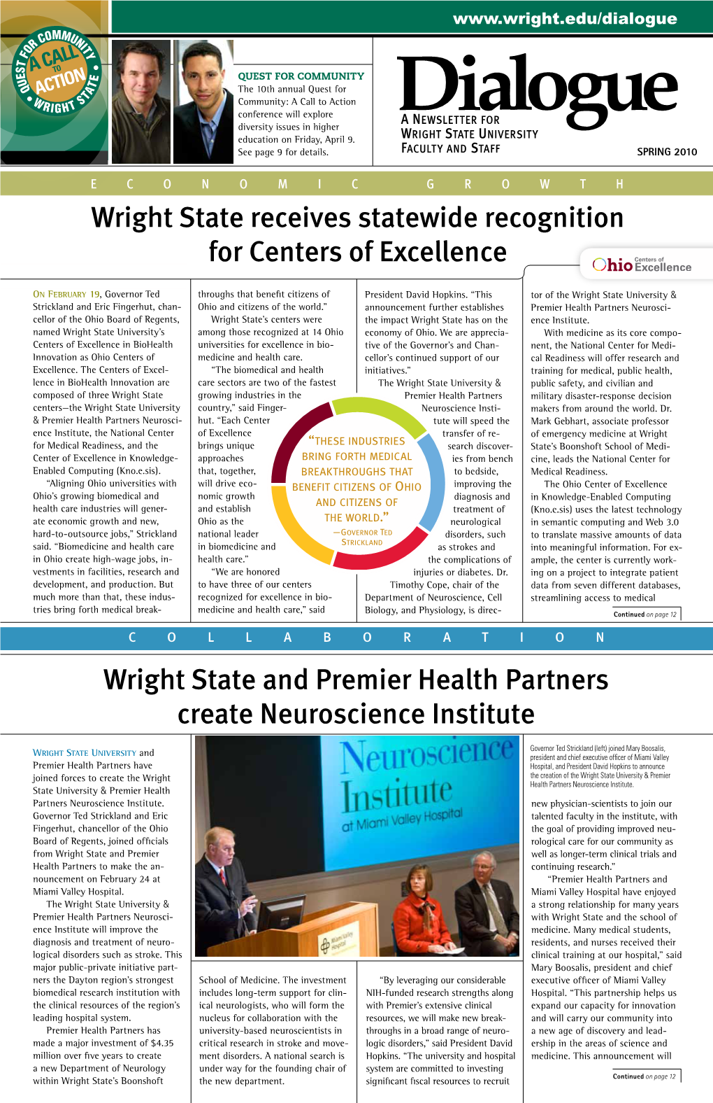 Wright State and Premier Health Partners Create Neuroscience