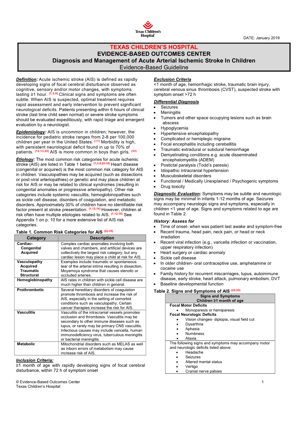 Acute Ischemic Stroke